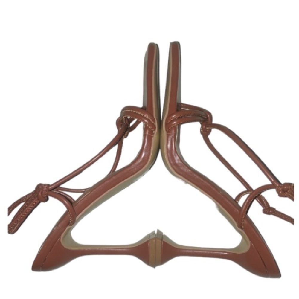 H Halston Women's Picasso Lace-Up Dress Sandals Size 8.5 in tan - Picture 13 of 15